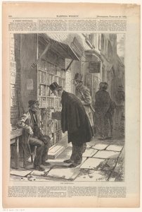 Bancarella di libri a New York
