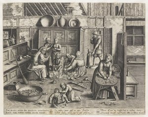 Interno di contadini