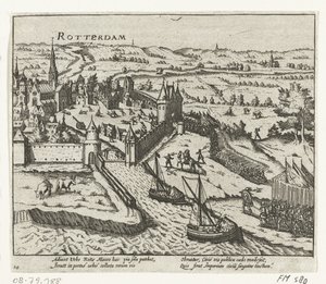 Bossu invade Rotterdam, 1572