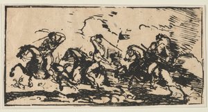 Battaglia di cavalleria da Anonymous
