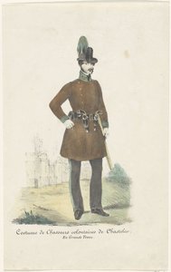 Cacciatore del Marchese di Chasteler, 1830