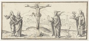 Cristo sulla croce da Anonymous