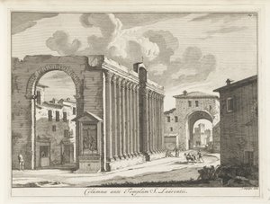 Colonnato di San Lorenzo a Roma da Anonymous