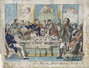 Congresso di Vienna, 1815 da Anonymous