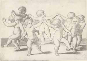Putti danzanti da Anonymous