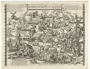 Gli arpisti di Weert, ca. 1650 da Anonymous