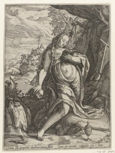 La penitente Maria Maddalena da Anonymous