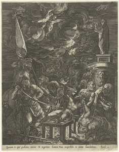 Il martirio di San Lorenzo da Anonymous