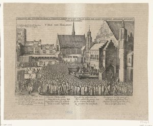 Decapitazione di Johan van Oldenbarnevelt, 1619 da Anonymous