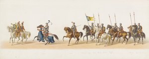 Parata di Delft del 1873 (prima tavola) Parata in costume tenuta dai membri del Corpo Studentesco di Delft l