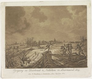 Rottura della diga a Kedichem, 1809