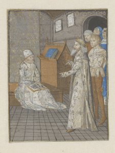 Un re racconta la sua storia a Boccaccio (serie: Le fortune degli uomini e delle donne nobili)