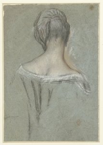 Elegante signora, vista da dietro da Anonymous
