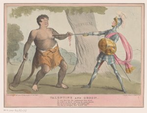 Caricatura politica inglese, 1835 da Anonymous