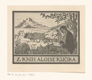 Ex libris di Aloise Kučika da Anonymous