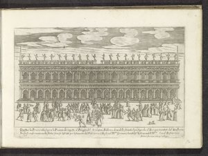 Facciata della Biblioteca Marciana a Venezia (Habiti d