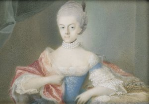 Frederika Sophia Wilhelmina (1751-1820), principessa di Prussia, moglie del principe Guglielmo V da Anonymous