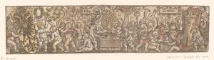 Fregio con una rappresentazione allegorica dell