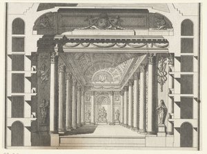 Galleria con colonne corinzie da Anonymous