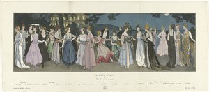 Gazette du Bon Ton, 1915 - No. 8-9: La Costa Azzurra o Una Festa sulla terrazza da Anonymous