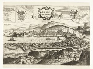 Veduta di Bergen (Norvegia), 1665 da Anonymous