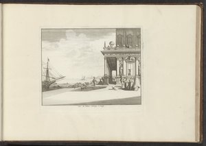 Veduta di Palazzo Colinga a Venezia da Anonymous