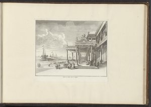 Veduta di Palazzo Montalto sulla costa di Napoli