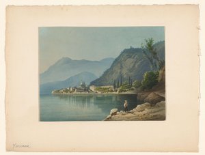 Vista su Varenna sul Lago di Como da Anonymous