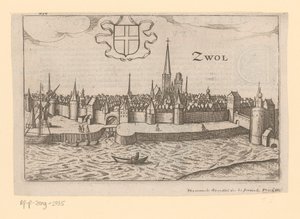 Veduta di Zwolle dall