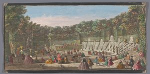 Veduta della Salle de Bal nel Giardino di Versailles da Anonymous