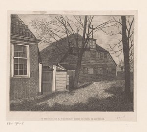 Veduta della chiesa di San Willebrordus fuori le mura ad Amsterdam da Anonymous