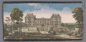 Vista del Château de Saint-Maur da Anonymous