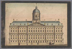 Veduta del Municipio di Amsterdam da Anonymous