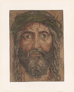 Volto di Cristo con corona di spine da Anonymous