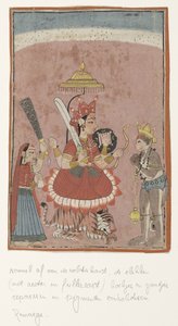 Dea Durga e Hanuman