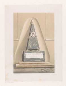 Monumento funebre di Gerard Meerman da Anonymous