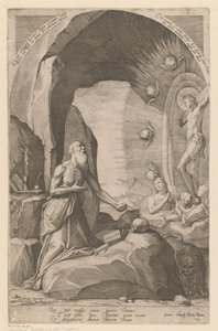 San Girolamo nel deserto da Anonymous
