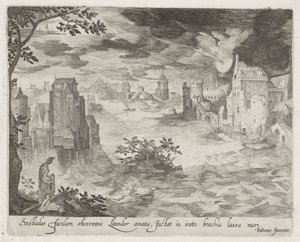 Ero e Leandro (scene dalle Metamorfosi di Ovidio) da Anonymous