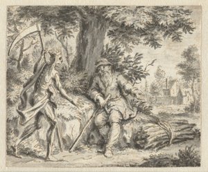 Il taglialegna e la morte (Progetti per illustrazioni per un