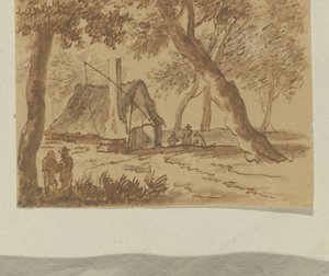 Capanna tra gli alberi da Anonymous