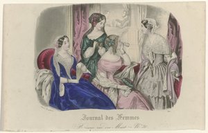 Journal des Femmes, 1840-1851, Pl. 1580 da Anonymous