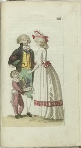 Gabinetto di moda e gusto 1791, tav. XIII da Anonymous
