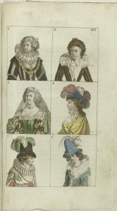 Gabinetto di moda e gusto 1791, tav. XII da Anonymous