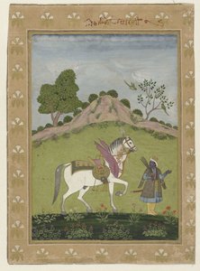 Kalki con il suo cavallo bianco Devadatta