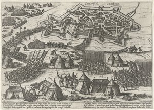 Assedio e presa di Cambrai da parte di Fuentes, 1595