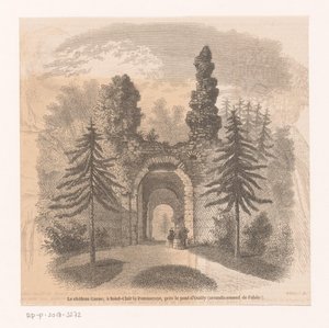 Castello Ganne (Le château Ganne, à Saint-Clair la Pommeraye, près le pont d