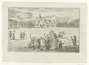 Punizione dei sindaci di Arnhem Bentinck e Brantsen, 1784 da Anonymous