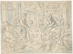 Scena di cucina