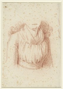 Studio di costume per un ritratto di Madame Molet da Anonymous