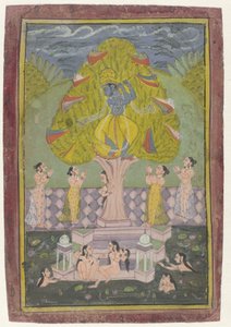 Krishna ruba i vestiti delle Gopi da Anonymous